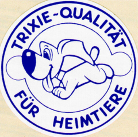 TRIXIE-QUALITÄT FÜR HEIMTIERE Logo (DPMA, 19.06.1986)