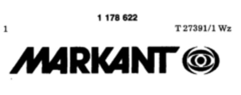 MARKANT Logo (DPMA, 05.03.1988)