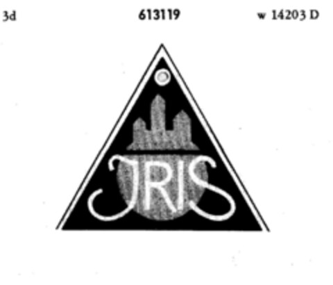 IRIS Logo (DPMA, 16.02.1949)