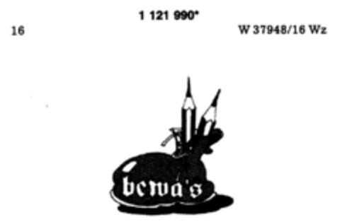 bewa`s Logo (DPMA, 16.03.1988)