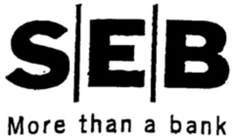 S/E/B More than a bank Logo (DPMA, 09.10.2000)