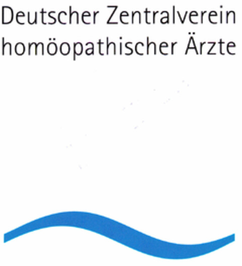Deutscher Zentralverein homöopathischer Ärzte Logo (DPMA, 11/18/2000)