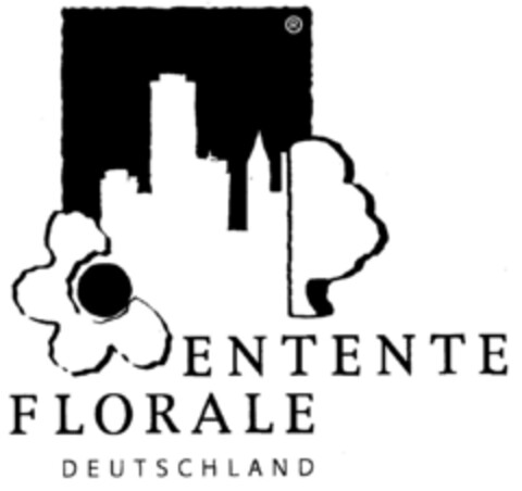 ENTENTE FLORALE DEUTSCHLAND Logo (DPMA, 20.03.2001)