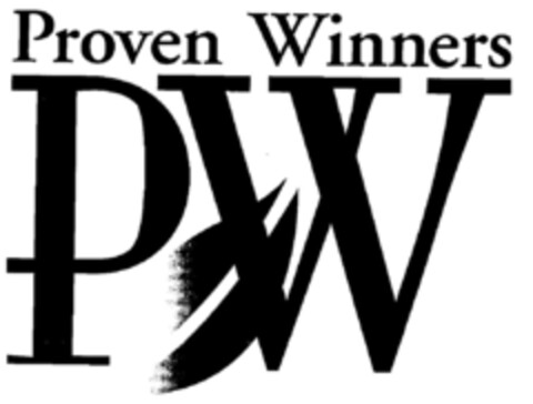 Proven Winners PW Logo (DPMA, 06/07/2001)