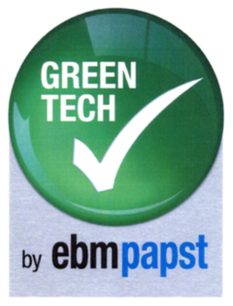 GREEN TECH by ebmpapst Logo (DPMA, 24.09.2009)