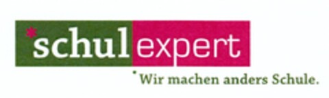 *schulexpert *Wir machen anders Schule. Logo (DPMA, 27.03.2010)