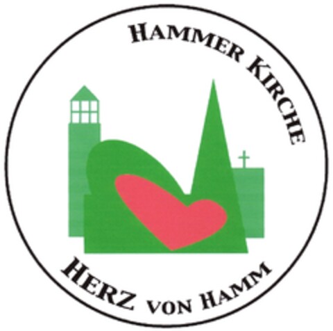 HAMMER KIRCHE HERZ VON HAMM Logo (DPMA, 05/28/2010)