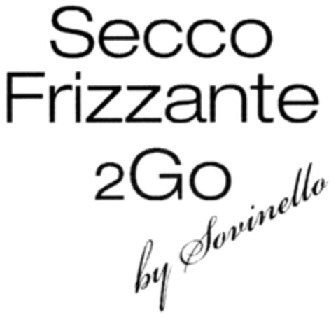 Secco Frizzante 2Go by Sovinello Logo (DPMA, 07/19/2010)