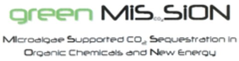 green MISco2SION Logo (DPMA, 09/04/2010)