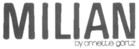MILIAN by annette görtz Logo (DPMA, 12.02.2011)