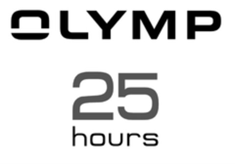 OLYMP 25 hours Logo (DPMA, 14.09.2015)