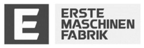 E ERSTE MASCHINEN FABRIK Logo (DPMA, 28.08.2017)