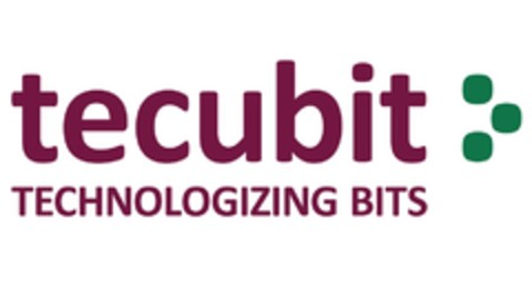 tecubit TECHNOLOGIZING BITS Logo (DPMA, 04/22/2017)