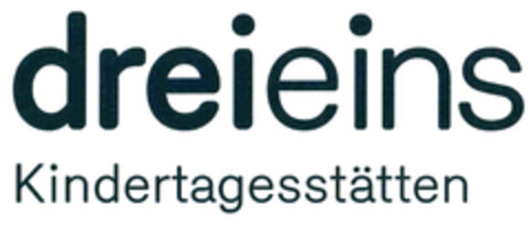 dreieins Kindertagesstätten Logo (DPMA, 10/05/2018)