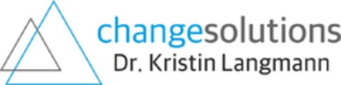changesolutions Dr. Kristin Langmann Logo (DPMA, 06/06/2019)