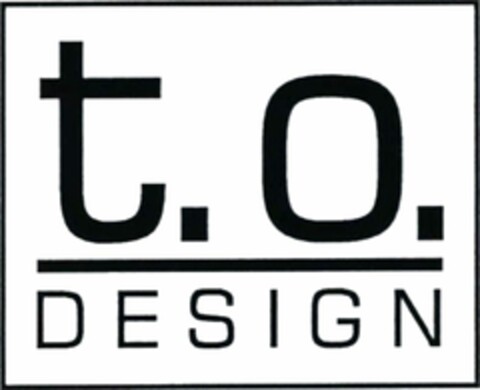 t.o. DESIGN Logo (DPMA, 04.02.2020)