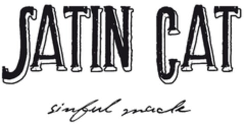 SATIN CAT sinful made Logo (DPMA, 29.07.2020)