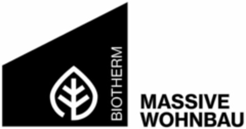 BIOTHERM MASSIVE WOHNBAU Logo (DPMA, 25.06.2021)