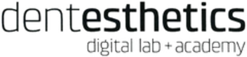 dentesthetics digital lab + academy Logo (DPMA, 15.01.2022)