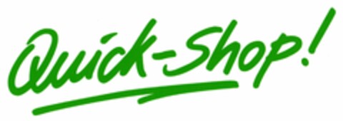 Quick-Shop! Logo (DPMA, 29.01.2004)