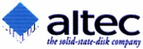 altec the solid-state-disk company Logo (DPMA, 30.06.2004)