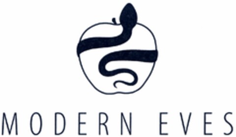 MODERN EVES Logo (DPMA, 08/26/2004)