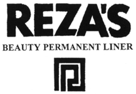 REZA'S BEAUTY PERMANENT LINER Logo (DPMA, 14.03.2006)