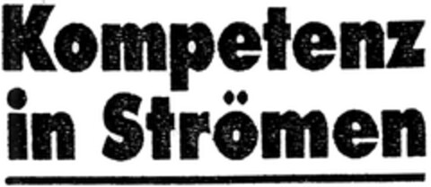 Kompetenz in Strömen Logo (DPMA, 05/14/2007)