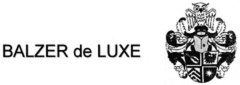 BALZER de LUXE Logo (DPMA, 06.07.2007)
