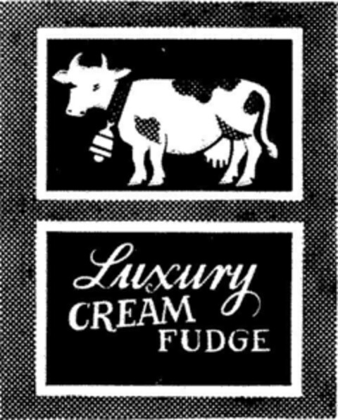 Luxury CREAM FUDGE Logo (DPMA, 30.10.1995)