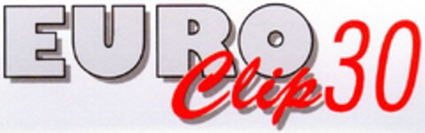 EURO 30 Clip Logo (DPMA, 07/26/1996)