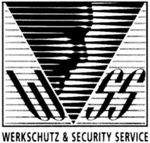 W SS WERKSCHUTZ & SECURITY SERVICE Logo (DPMA, 11.09.1996)
