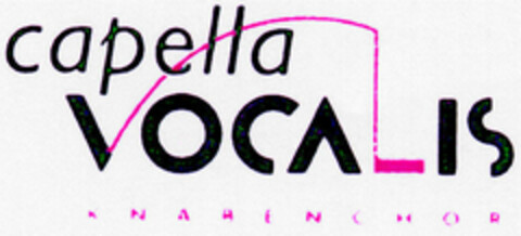 capella VOCALIS Logo (DPMA, 04.11.1996)