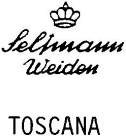Seltmann Weiden TOSCANA Logo (DPMA, 21.05.1997)
