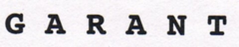 GARANT Logo (DPMA, 11/25/1997)