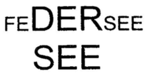 FEDERSEE Logo (DPMA, 05/23/1998)