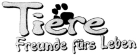 Tiere Freunde fürs Leben Logo (DPMA, 09.03.1999)