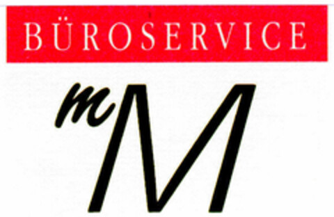 BÜROSERVICE mM Logo (DPMA, 08/03/1999)