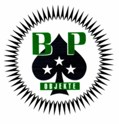 B P OBJEKTE Logo (DPMA, 07.08.1999)