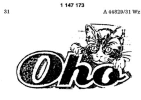 Oho Logo (DPMA, 29.06.1988)