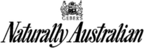GEBERS Naturally Australian Logo (DPMA, 09.02.1994)