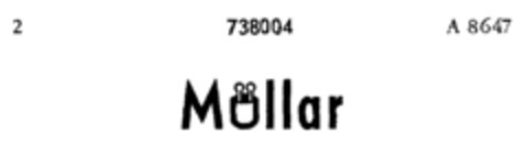 Müllar Logo (DPMA, 21.05.1959)