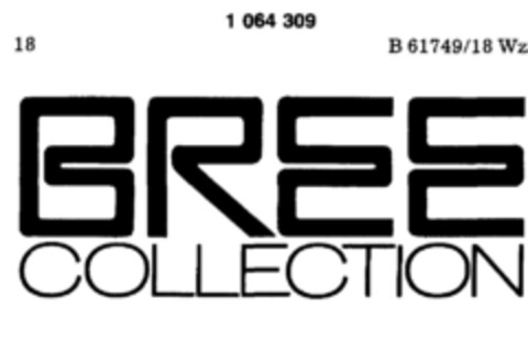 BREE COLLECTION Logo (DPMA, 12/27/1978)