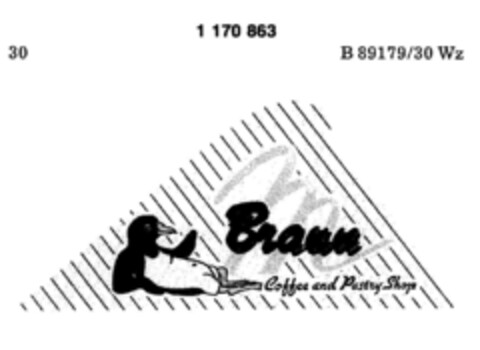 m Braun Coffee and Pastry Shop Logo (DPMA, 08.02.1990)