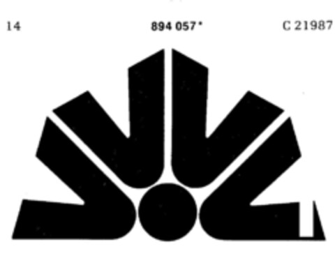 894057 Logo (DPMA, 10.02.1972)