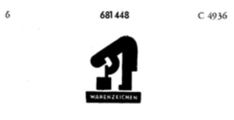 WARENZEICHEN Logo (DPMA, 08/30/1954)