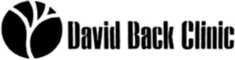 DAVID BACK CLINIC Logo (DPMA, 07.04.1993)