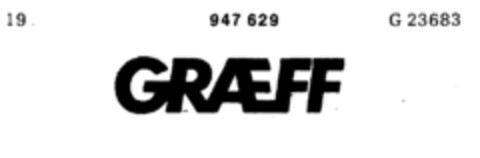 GRAEFF Logo (DPMA, 10.03.1975)