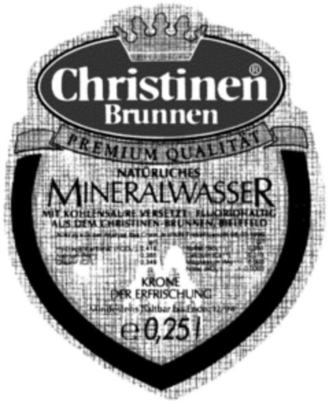 CHRISTINEN BRUNNEN Logo (DPMA, 01/13/1993)