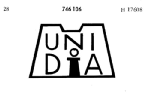 UNI DIA Logo (DPMA, 12.03.1960)